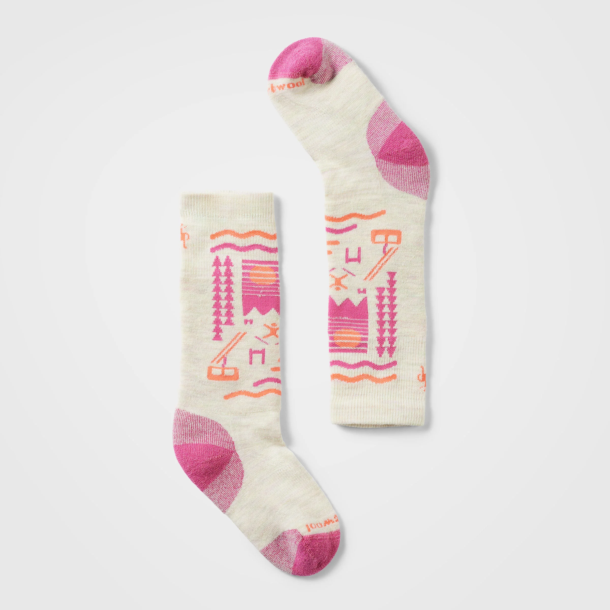 Kids' Wintersport Ski Day Over The Calf Socks