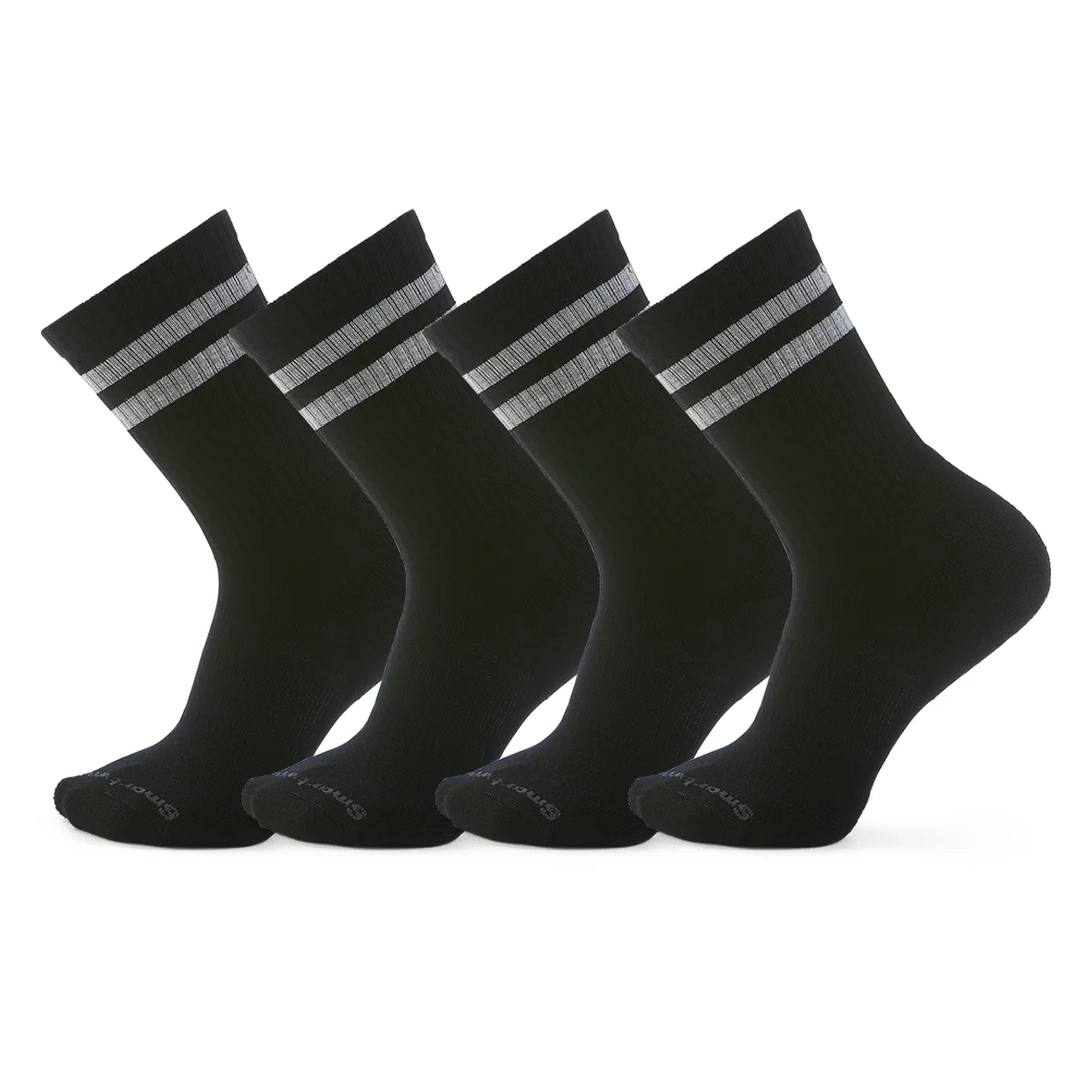 Everyday Athletic Striped Crew Socks 4-Pack