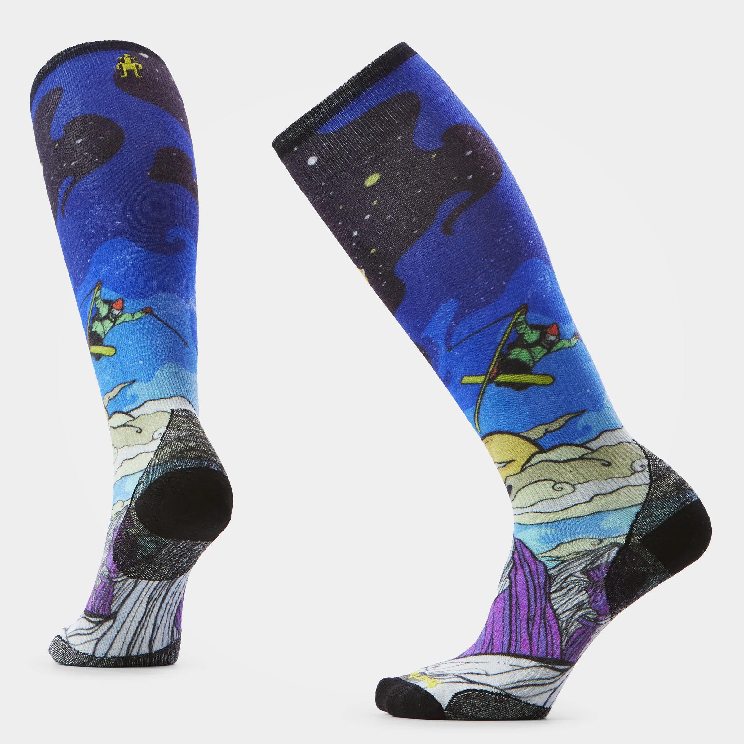 Women's Ski Galactic Ski Print OTC Socks