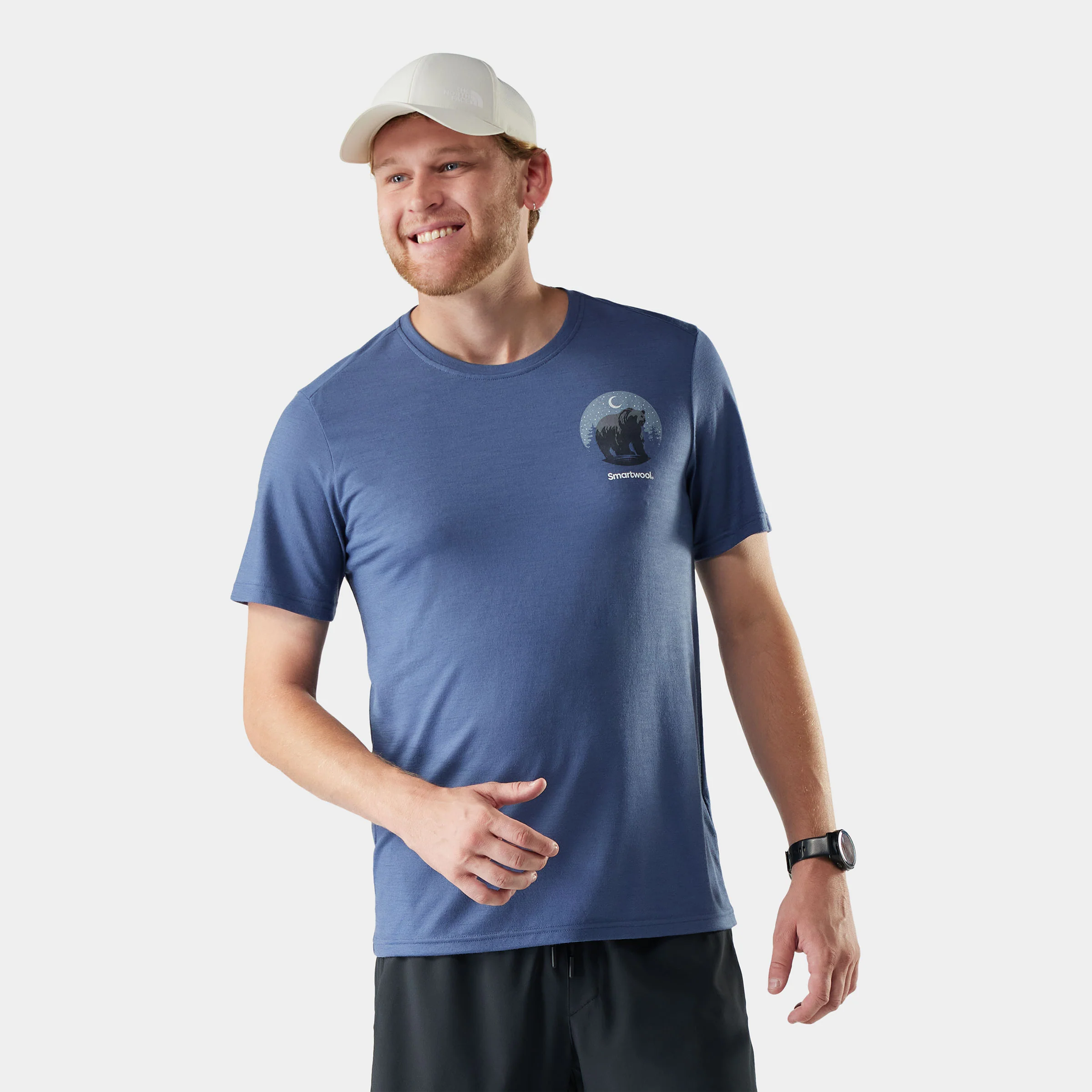Men's Lunar Bear Active Short Sleeve Graphic Tee