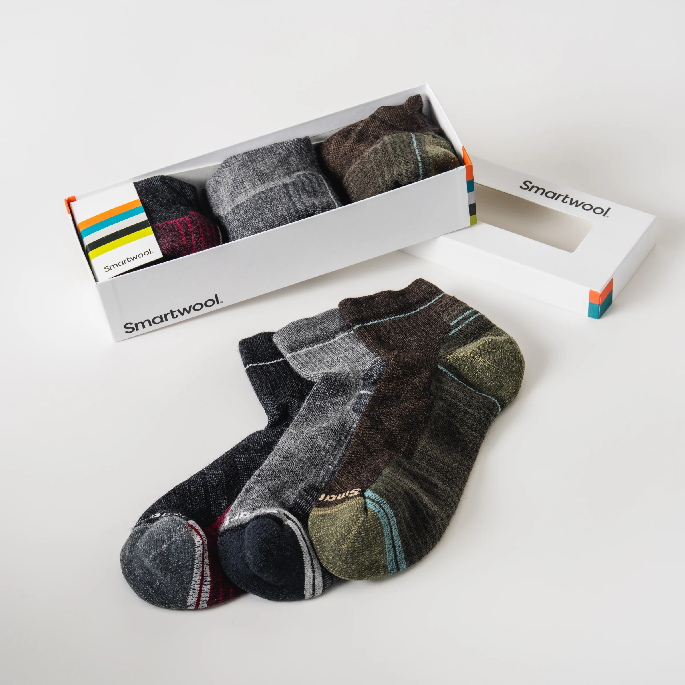 Hike Ankle Socks Trio Gift Box