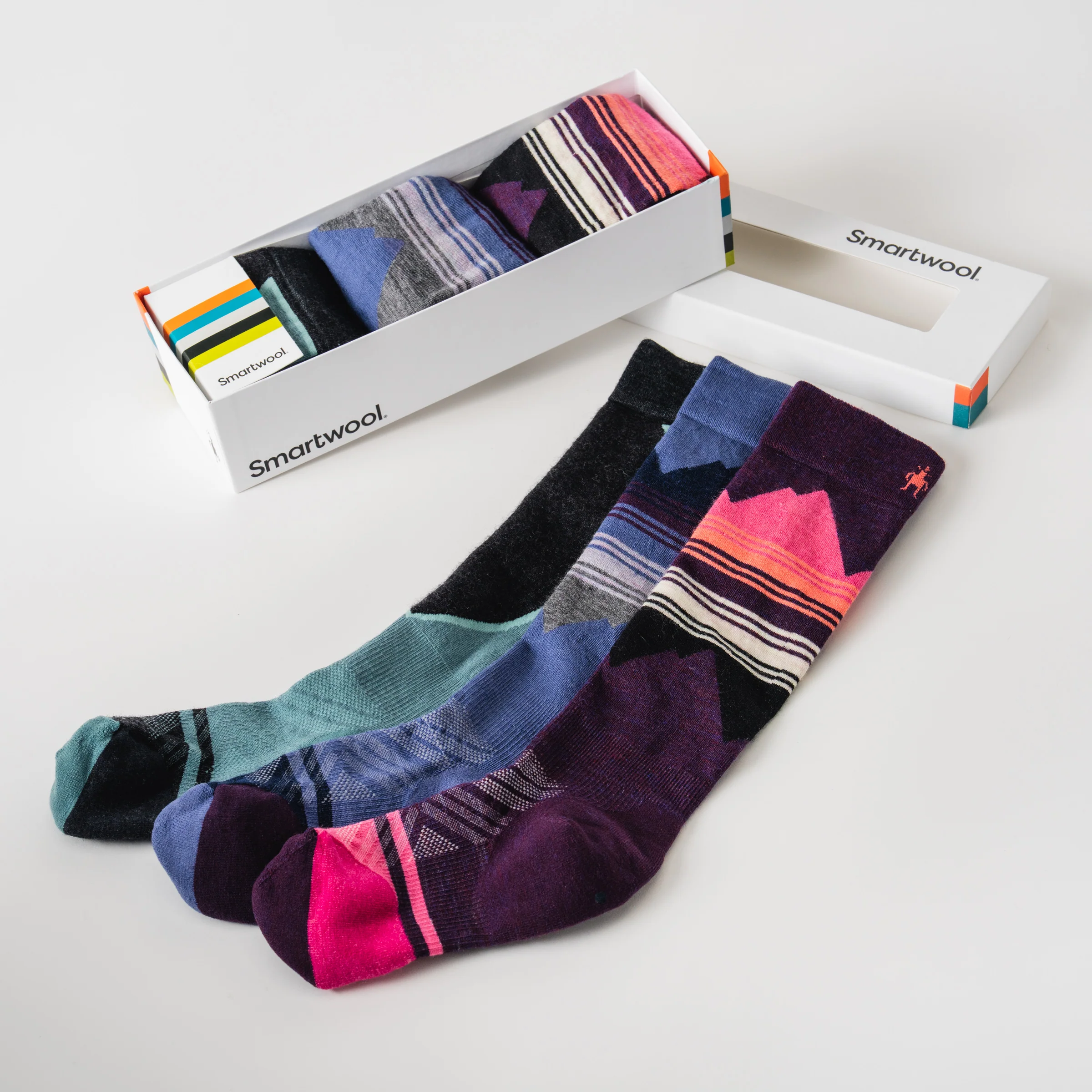 Women's Ski Over The Calf Socks Trio Gift Box